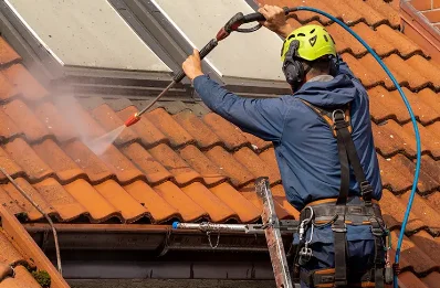 Démoussage et hydrofuge de toiture à Puylaroque